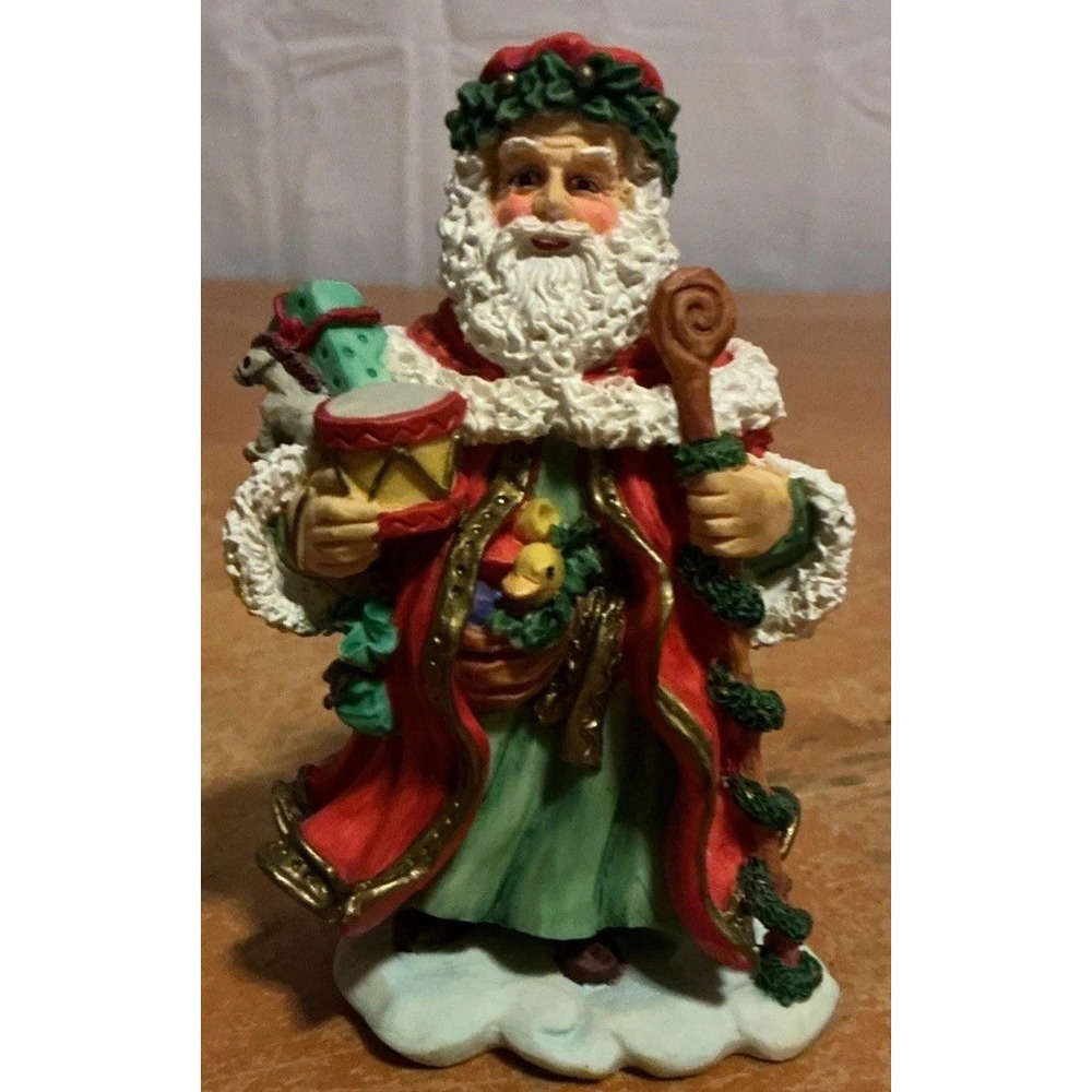 1994 Bronson Collectibles English Christmas Man By Stevenson, Old World Santas